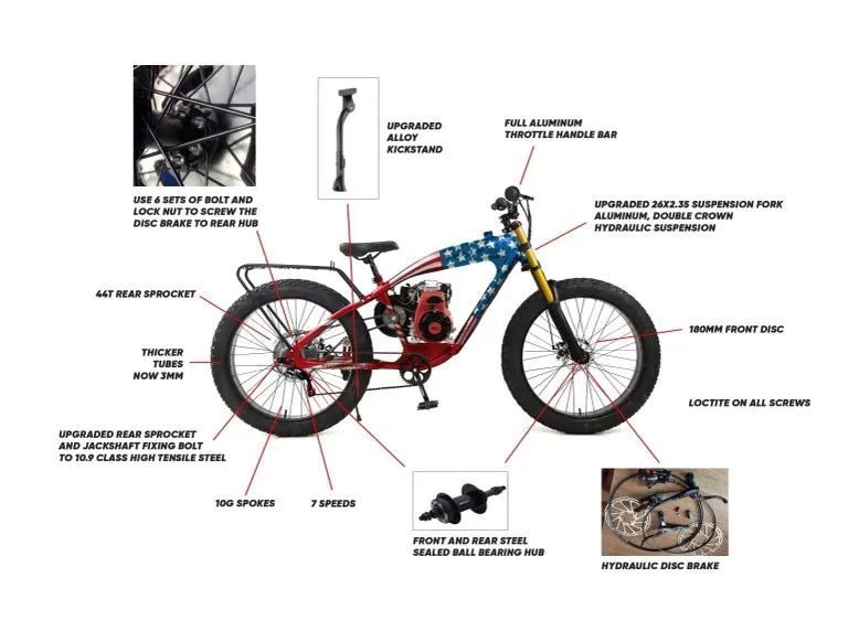 2024 PHATMOTO® ALL TERRAIN Fat Tire | Free Shipping