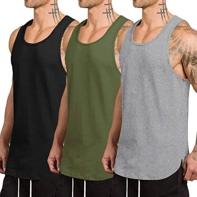 3-Pack Quick Dry Gym Vest (US Only)