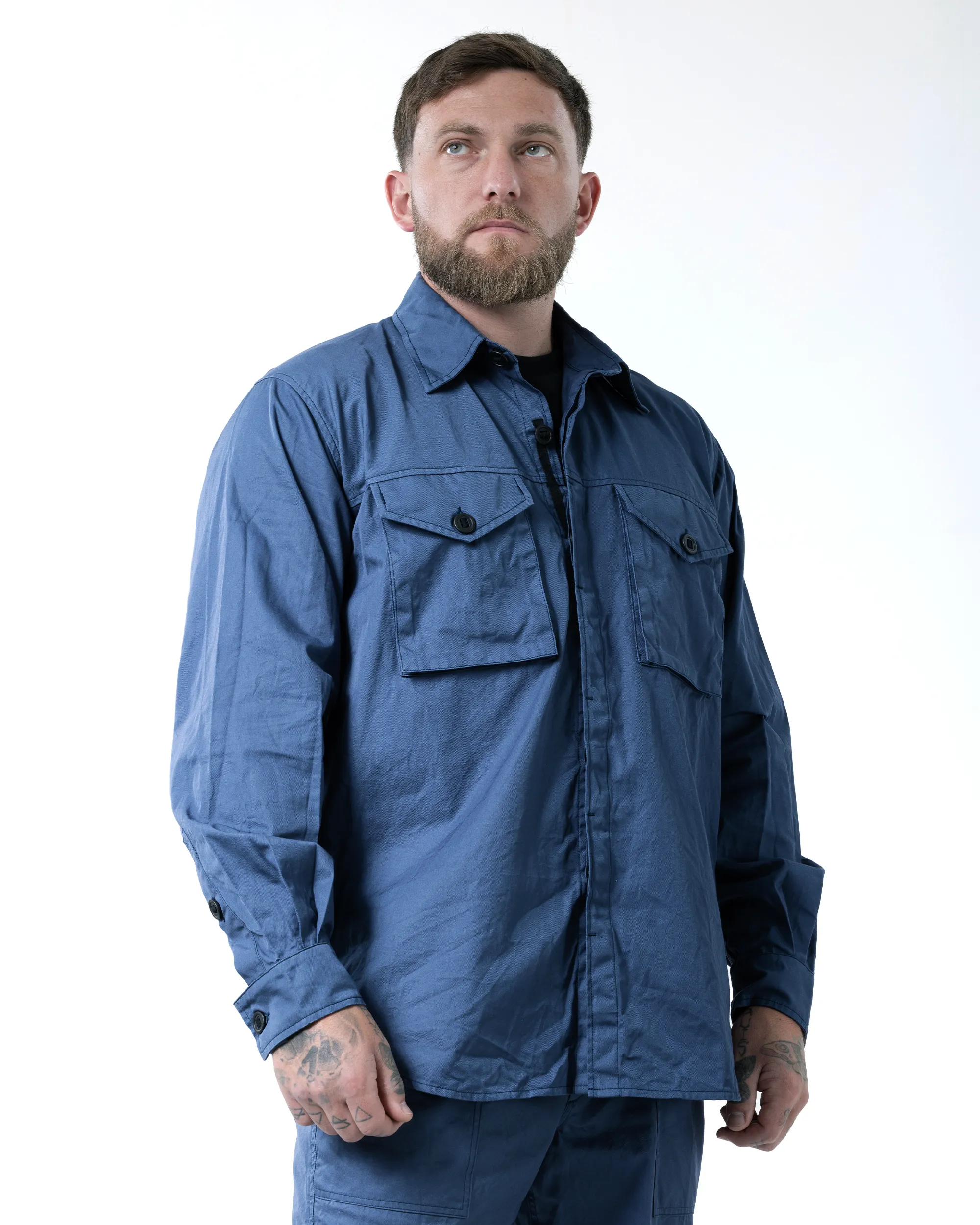 A121 Ferrers Shirt - Air Force Blue