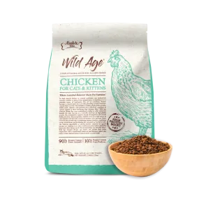 Absolute Bites Wild Age Cat Chicken Complete & Balanced For All Life Stages 12lbs