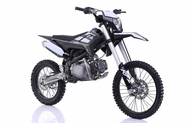 Apollo Thunder 150 DLX Full Size Dirt Pit Bike, 4 Speed Manual, Kick Start, 34.5 Inch Seat Height, 19 inch front tire, CA Legal