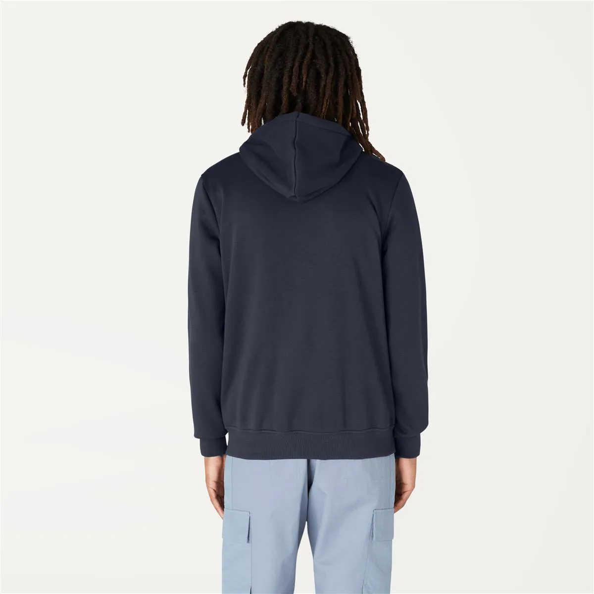 Arnel - Unisex Hooded Fleece Sweatshirt in Blue Depht