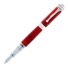 Aurora 100th Anniversary Red Fountain Pen (Limited Edition)