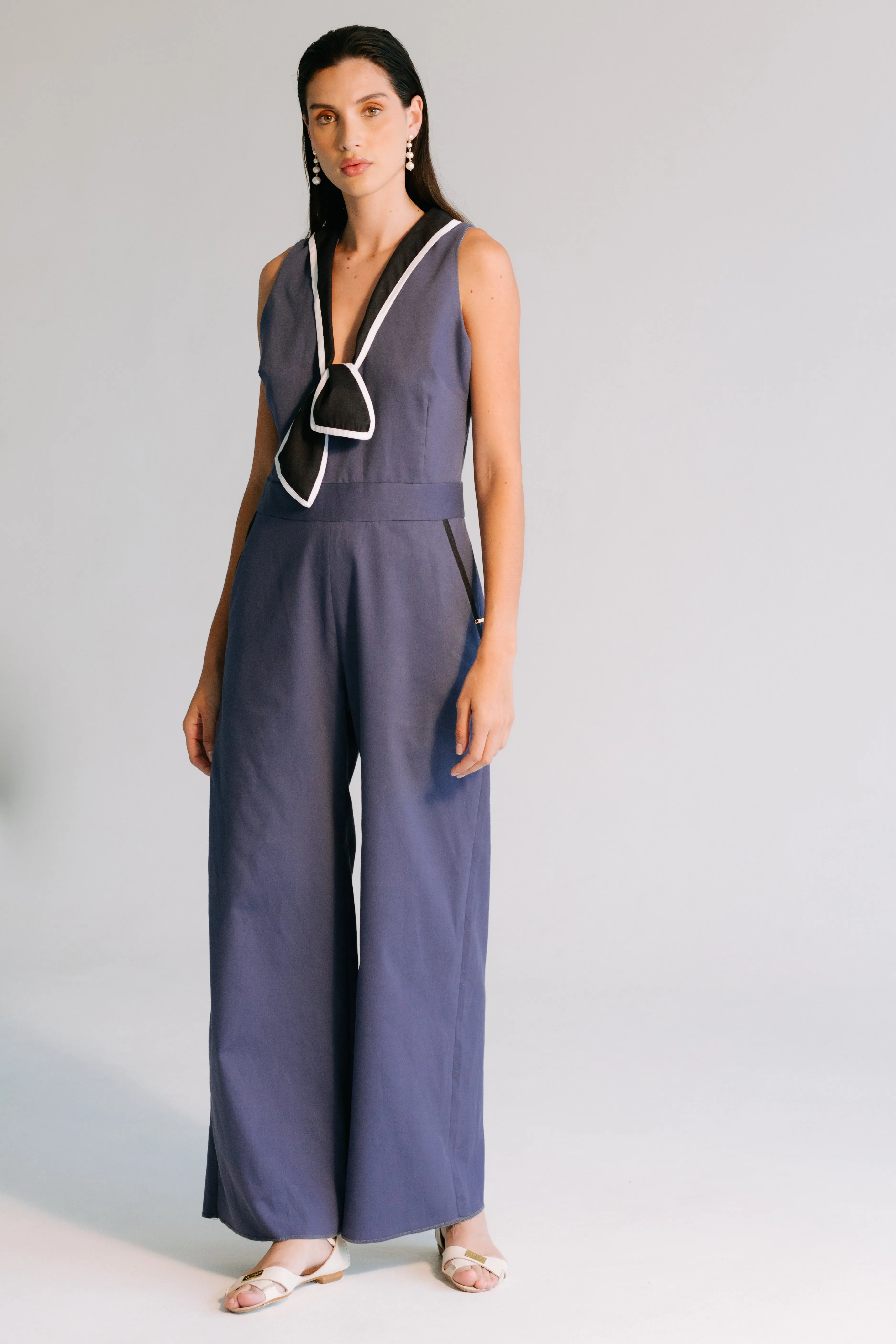 Bambu Jumpsuit - Blue