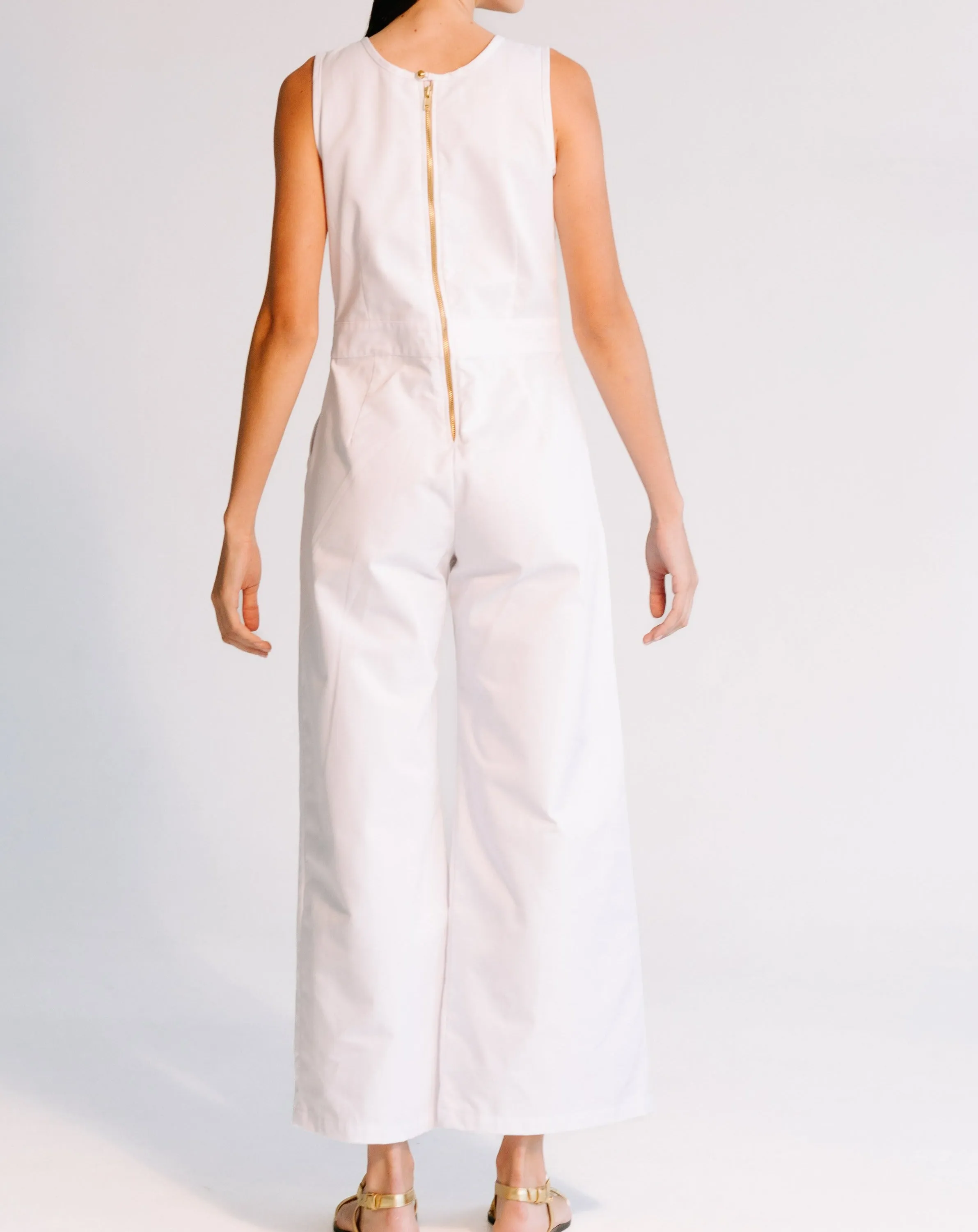 Bambu Jumpsuit - White