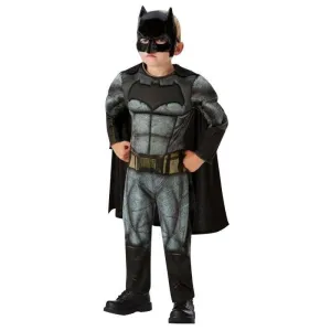 Batman Costume Justice League DC Kids Padded Muscle Batsuit