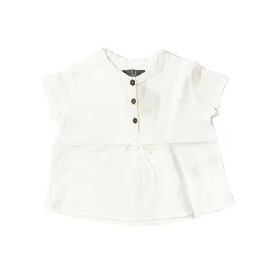 Belati White (Striped Seersucker) Woven Cotton Shirt ( BSH593WH)