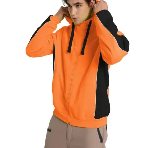 Big Bee Hi Vis Hoodie, Zip Up Work Jumper