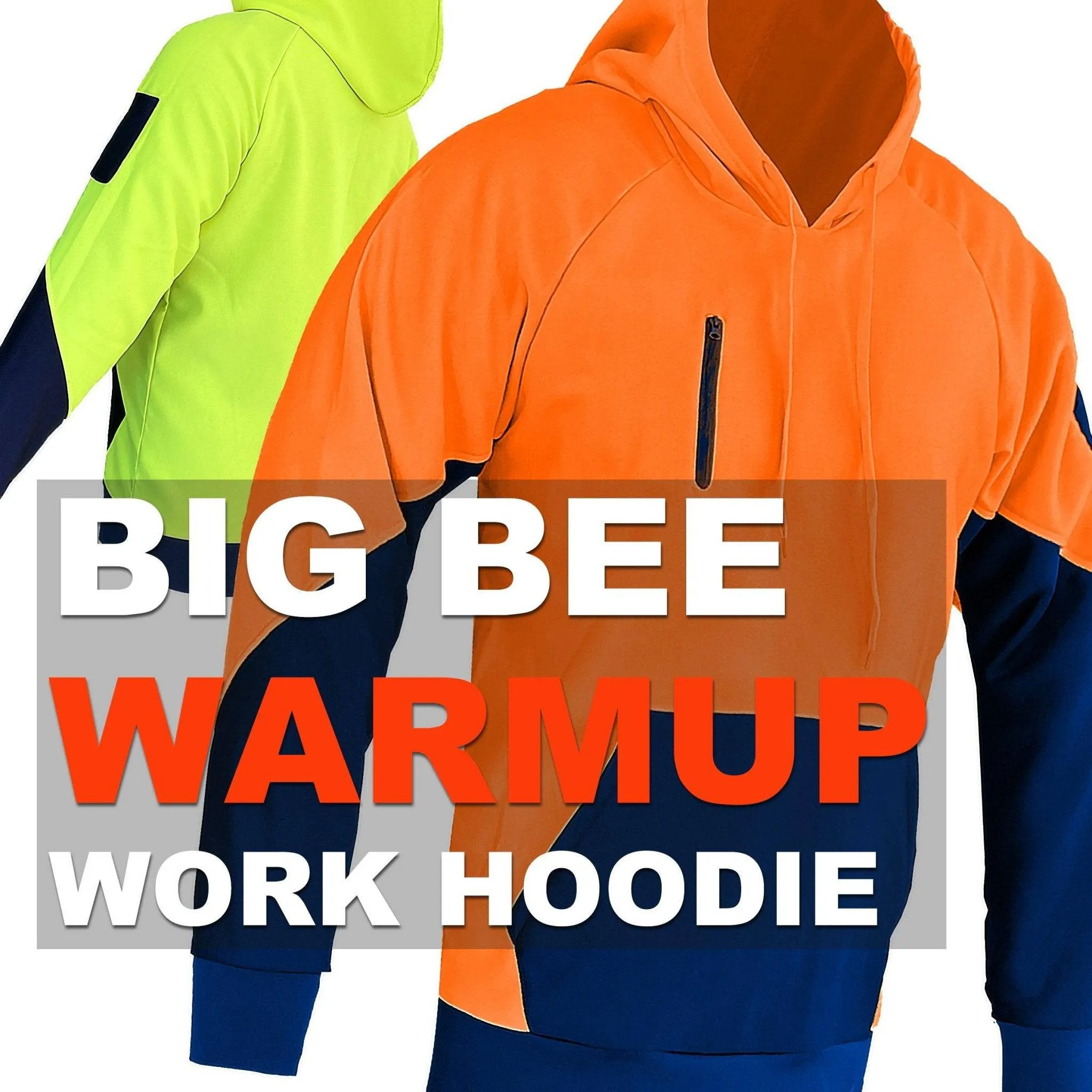 Big Bee Warm-up Hi Vis Hoodie