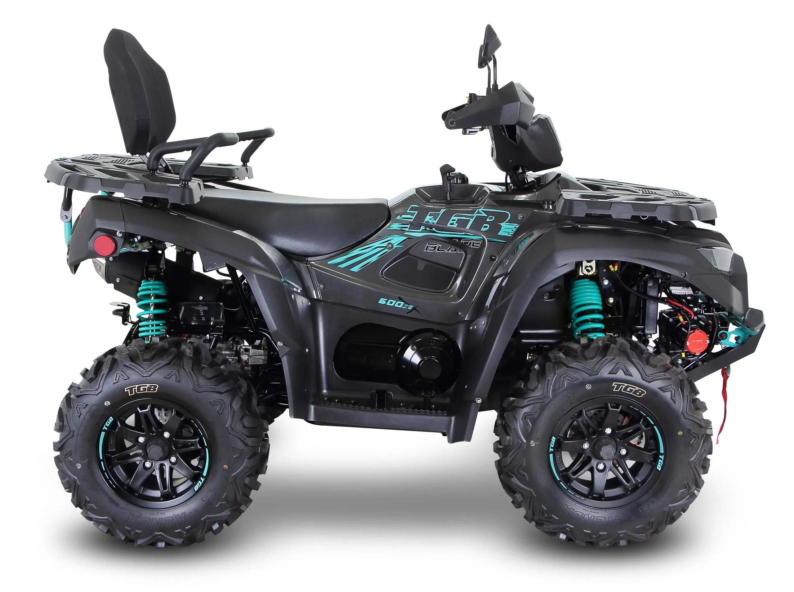 Blade 600 SEX (561 cc) heavy duty ATV. FULLY Assembled. 4 wheel shaft drive, Power Steering, Programmed Fuel Injection, 2 Speed Automatic transmission. Ship to your home via car carrier