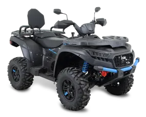 Blade LTX 600 (561 cc) heavy duty extended frame ATV. Fully Assembled. 4 wheel shaft drive, Power Steering, Programmed Fuel Injection, 2 Speed Automatic transmission. Ship to your home via car carrier