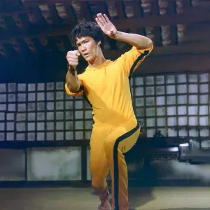 Bruce Lee Yellow Jumpsuit Costume in Game of Death (Movie)