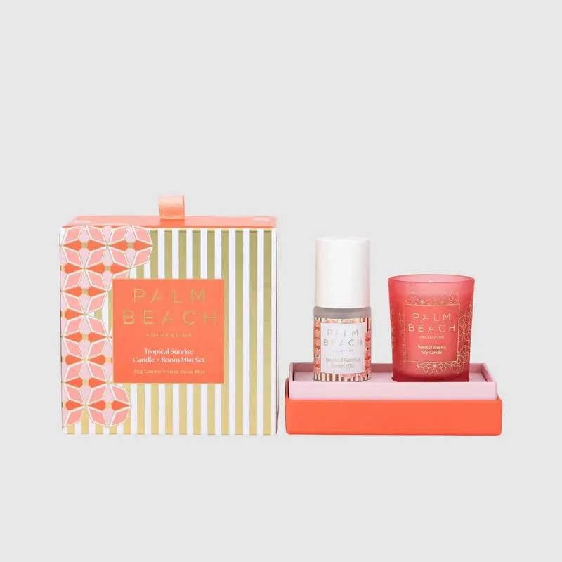 Candle   Room Mist Set | Tropical Sunrise