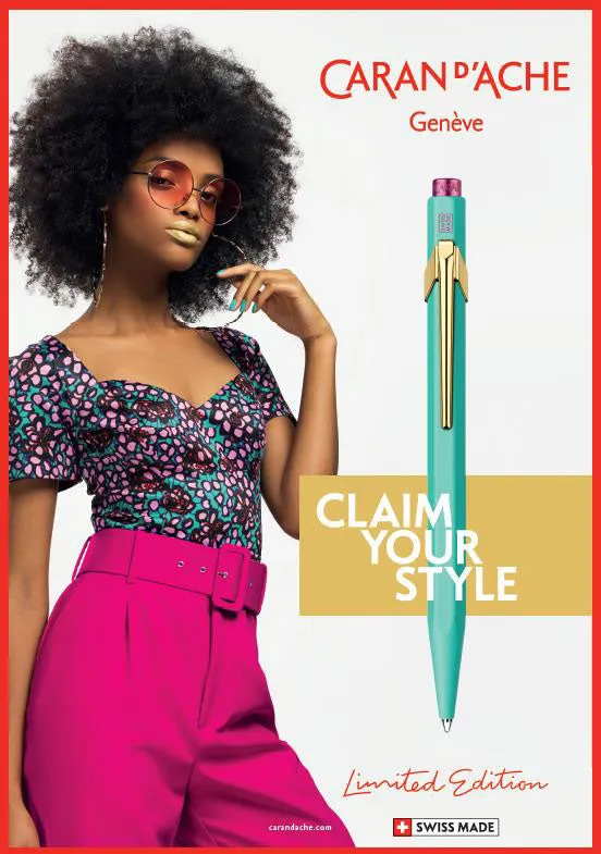 Caran d'Ache Limited Edition 849 Claim Your Style Ballpoint Pen