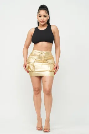 CARGO MINI SKIRT (C17)