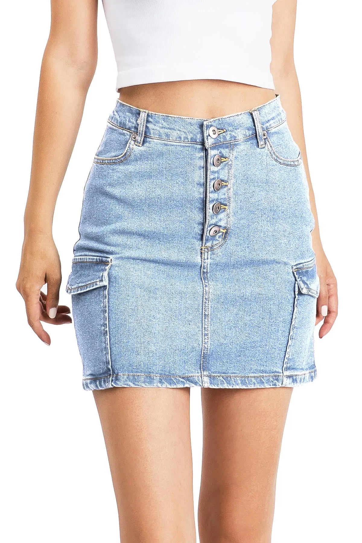 Cargo Rebel Mini Skirt