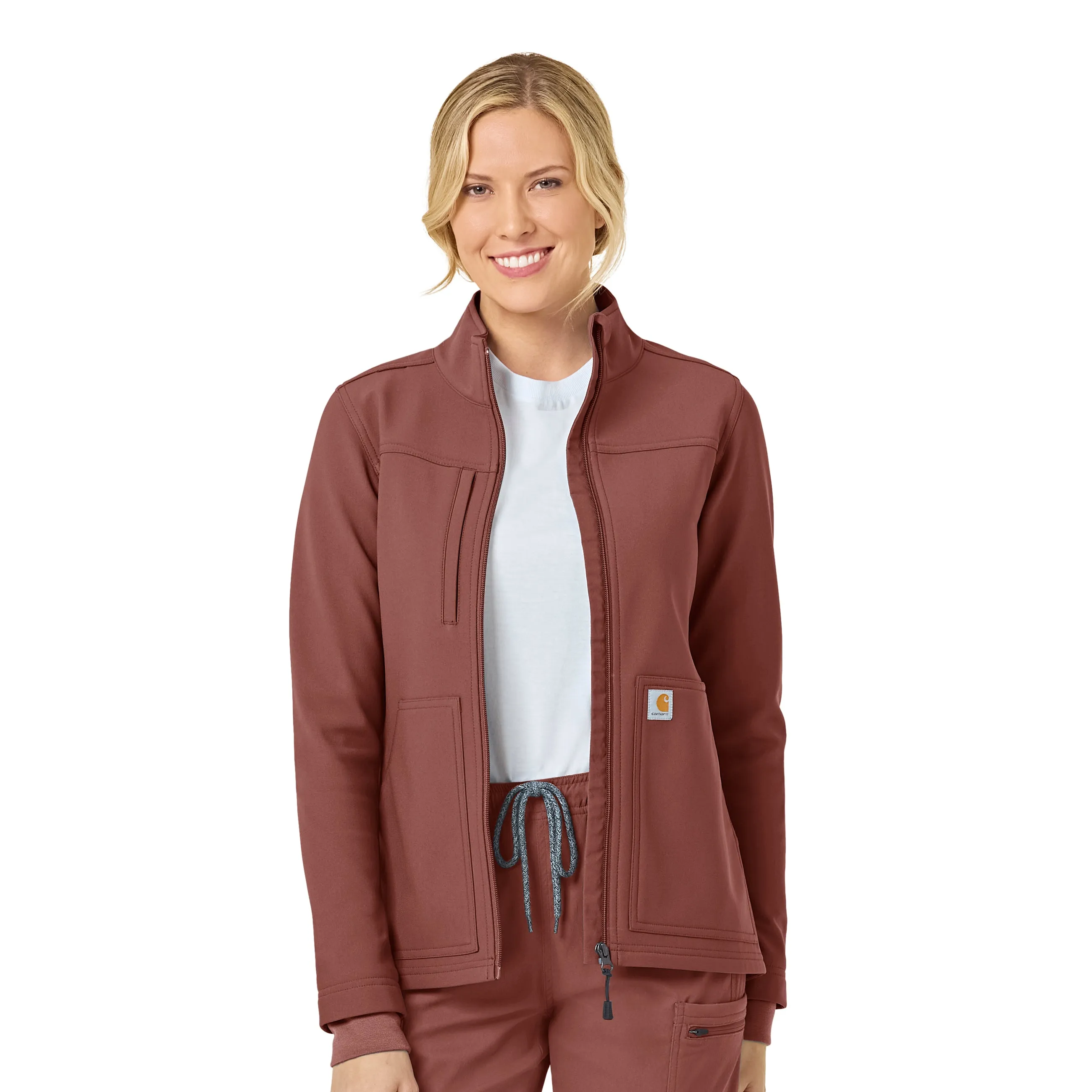 Carhartt Rugged Flex Women's Bonded Fleece Jacket - Sable