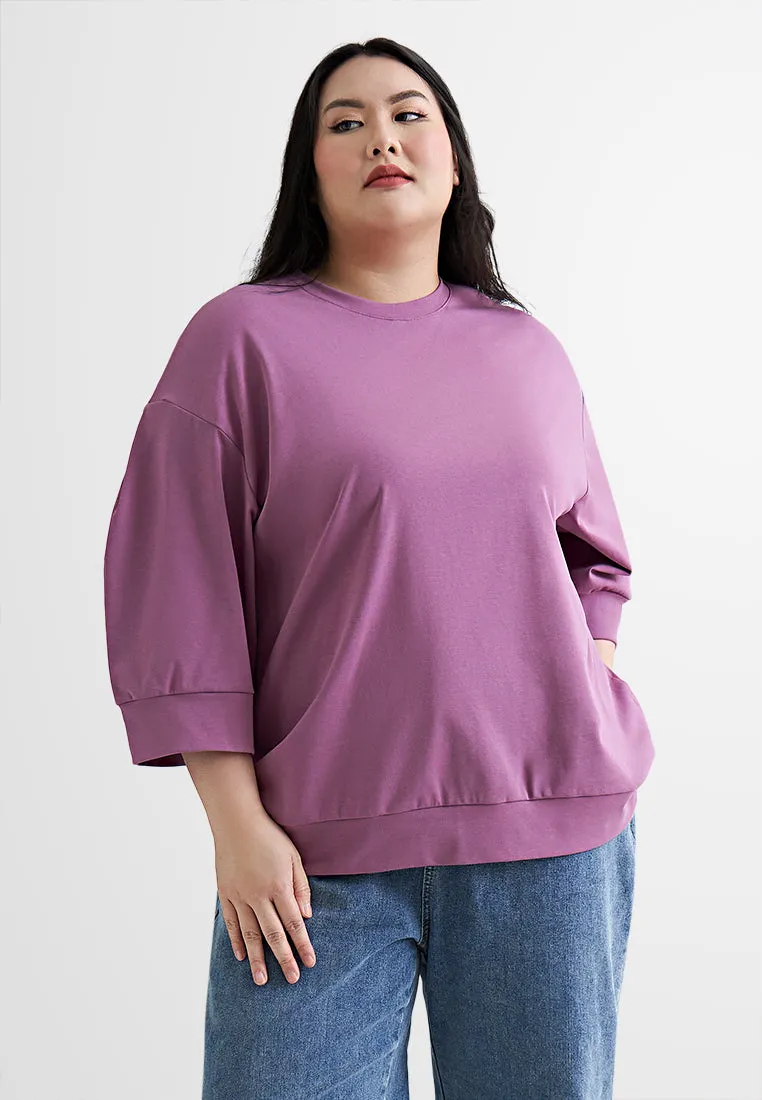 Casey CLASSIC FINE 3/4 Sleeve Jumper Tshirt