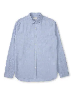 Clerkenwell Tab Shirt Hughes Blue