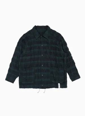 Coach Shirt Green Check