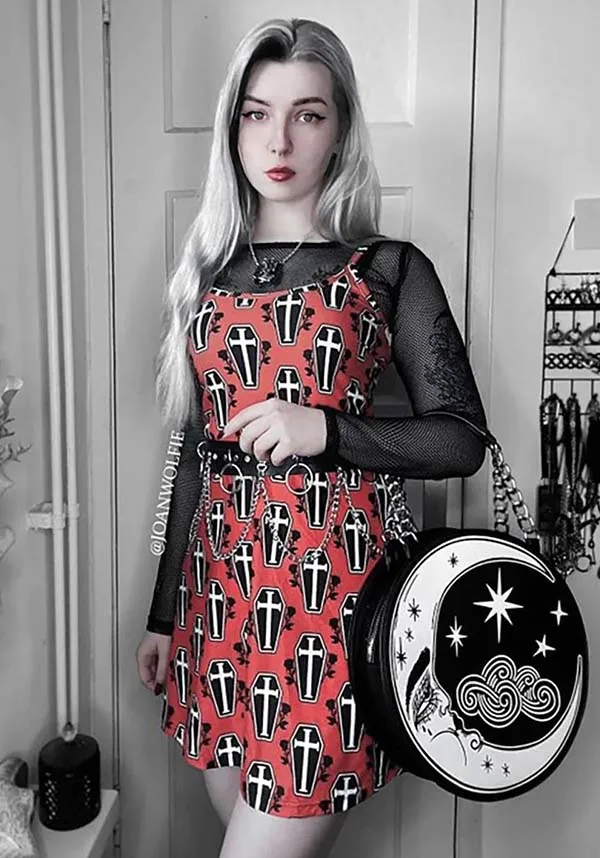 Coffin Roses | SKATER DRESS**