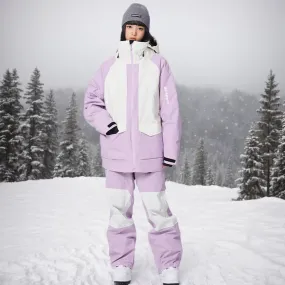 Couple Warm Skiing Suit with Cotton Adult Ski Tracksuit