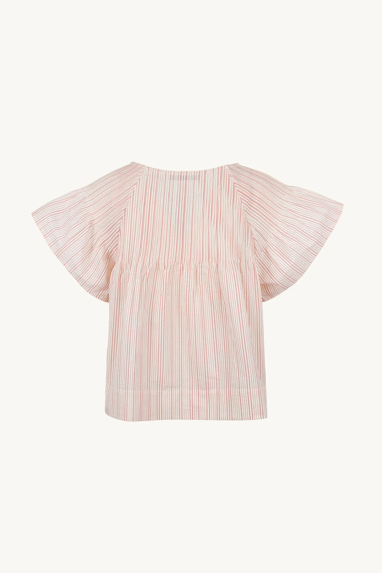 Deli Blouse -- Organic Cotton Seersucker