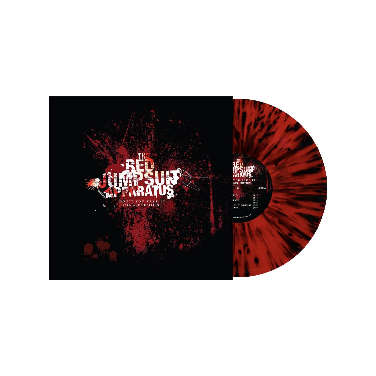 Don’t You Fake It (Alliance Edition) Red/Black Splatter Vinyl