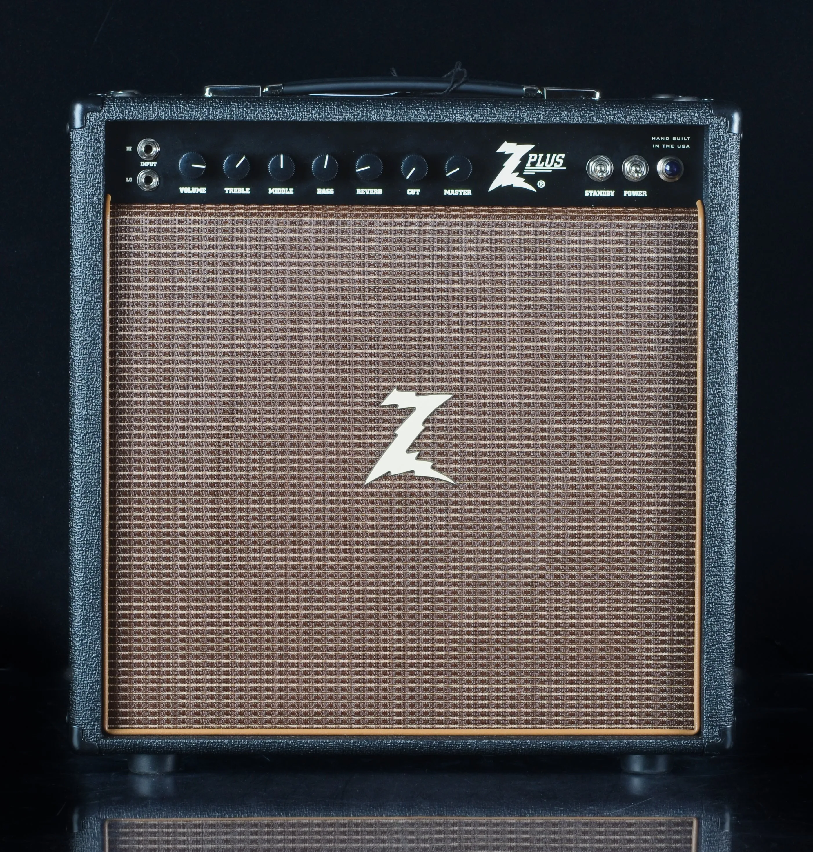 Dr Z Z-PLUS 1X12 Studio Combo Celestion Blue - Black with Oxblood Grill