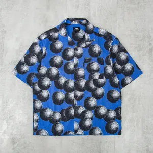 Edwin Dots Shirt AOP Seersucker - Blue