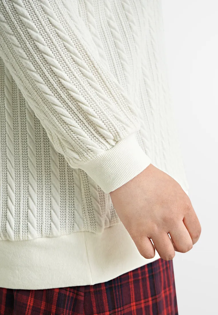 Edwina 3D Knit Design Sweater