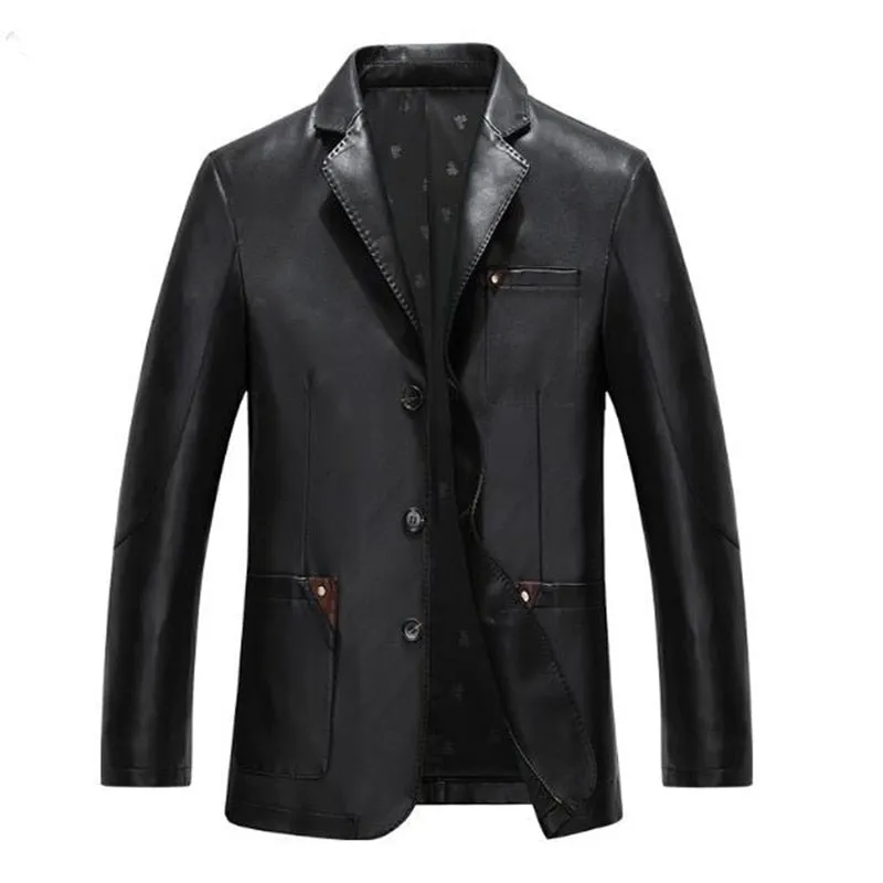 Everyday Mens Leather Blazer