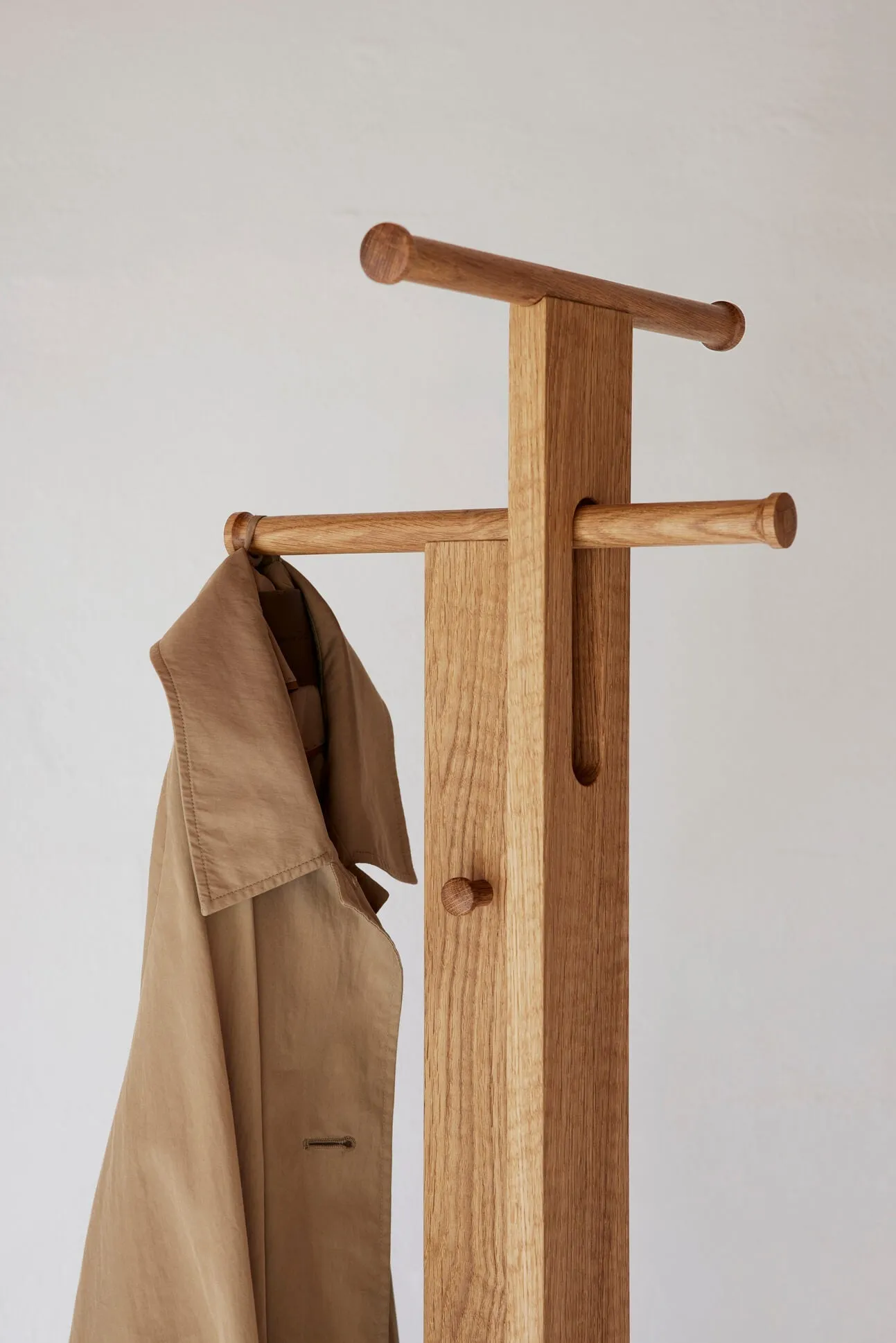 EX DISPLAY Foyer Coat Stand | Oiled Oak | by Form & Refine