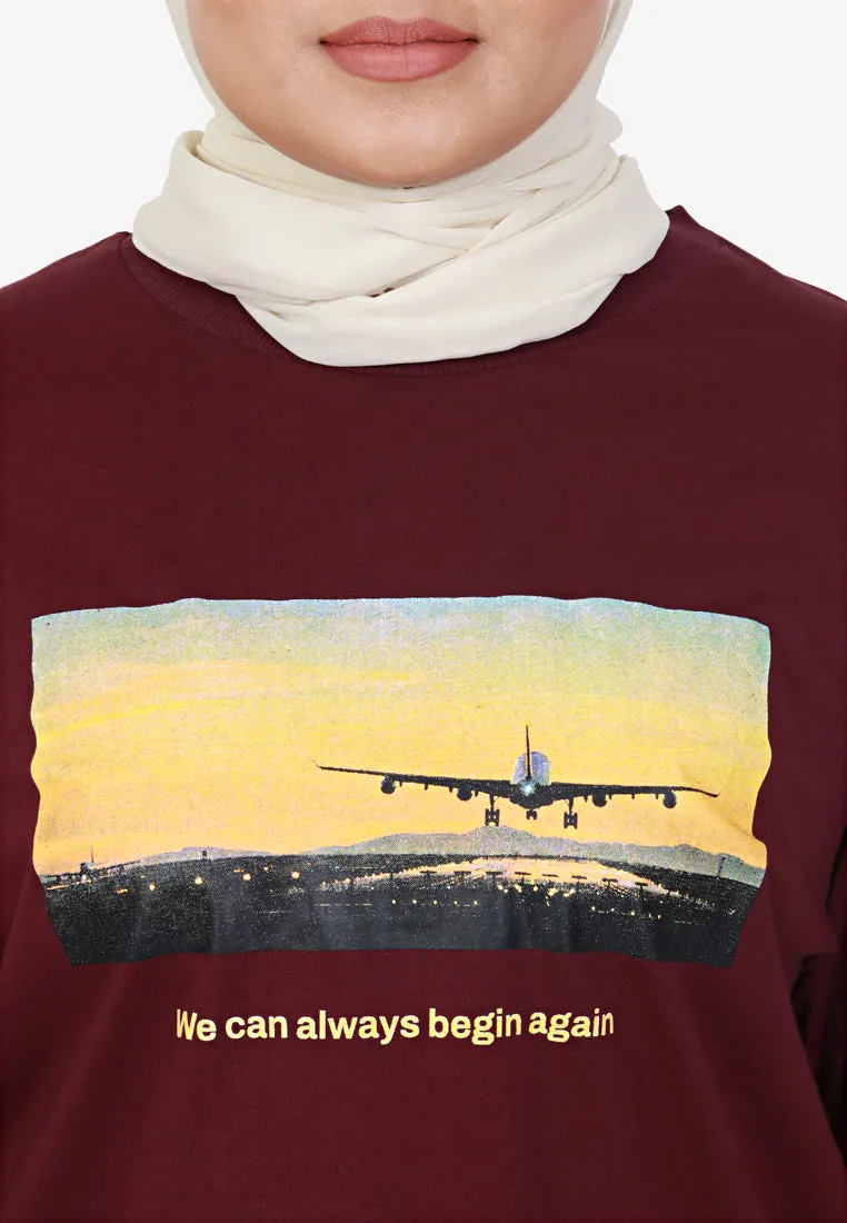 Fresh Start 2022 New Year Tshirt - Maroon