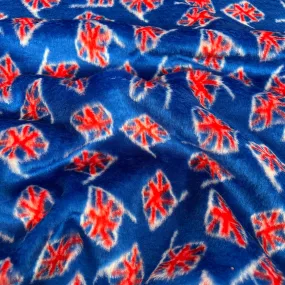 FS1111 Union Jack Fur Fabric