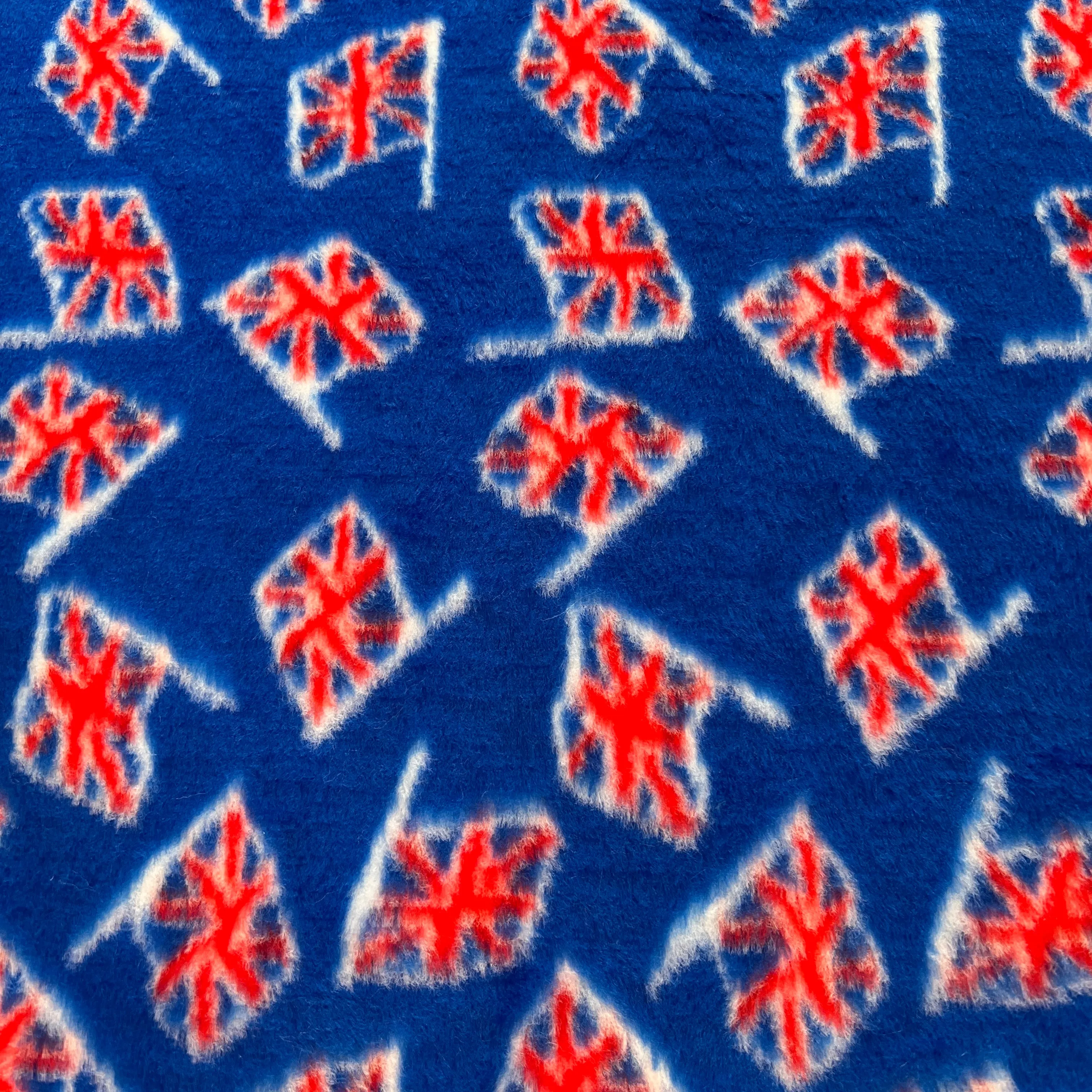 FS1111 Union Jack Fur Fabric