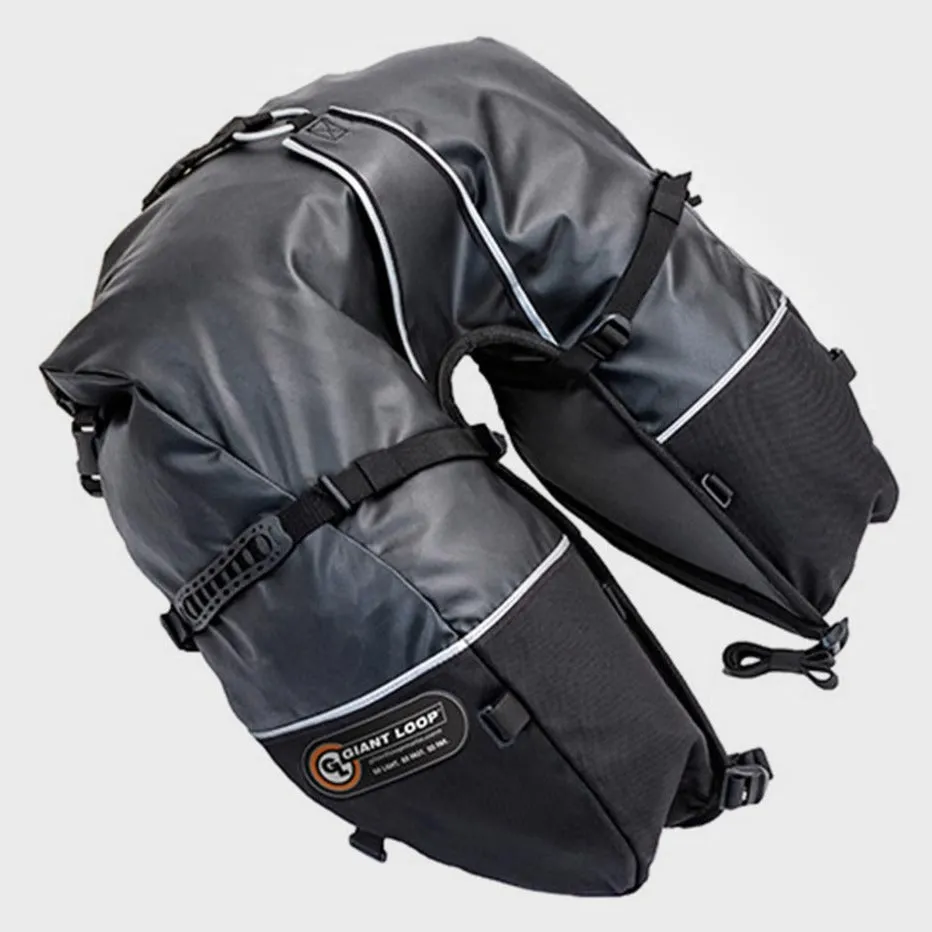 Giant Loop Coyote Saddlebag Roll Top Motorcycle Saddlebags