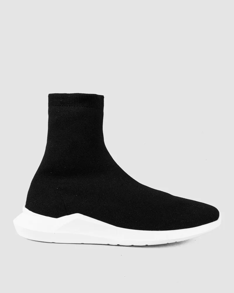 High-top stretch knit sneakers - Limited edition