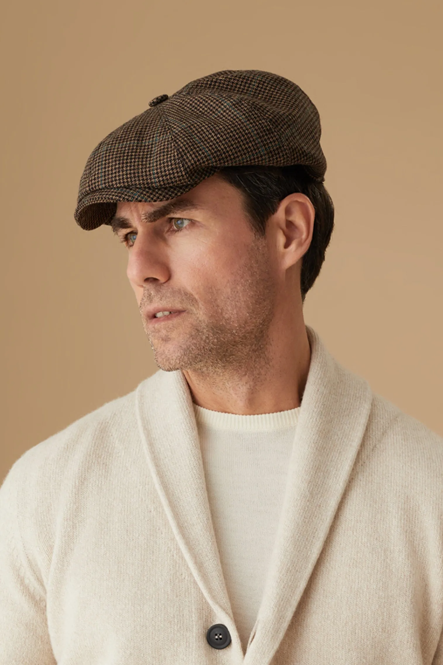 Highgrove Brown Bakerboy Cap