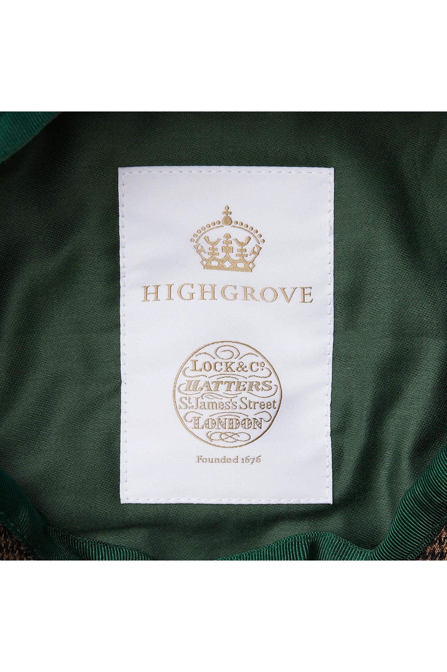 Highgrove Brown Bakerboy Cap