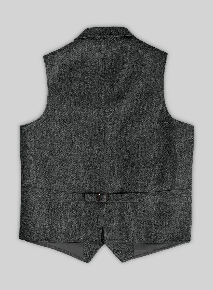 Highlander Gray Tweed Hunting Vest