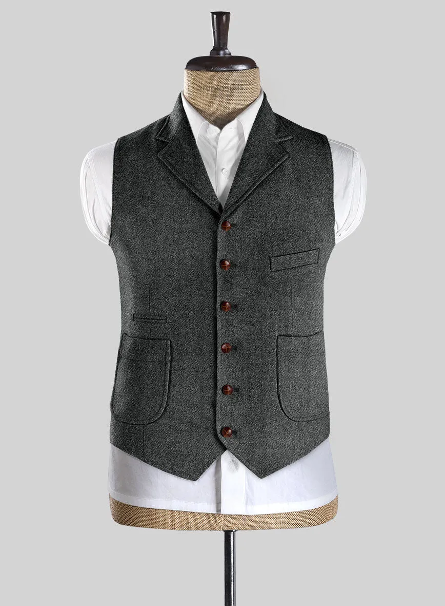 Highlander Gray Tweed Hunting Vest