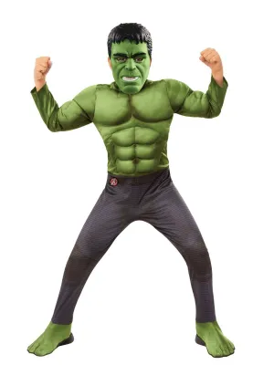 Hulk Deluxe Costume for Kids - Marvel Avengers: Endgame