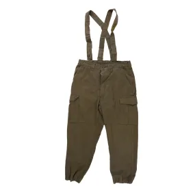 Issued Austrian Work Pants w/Suspenders