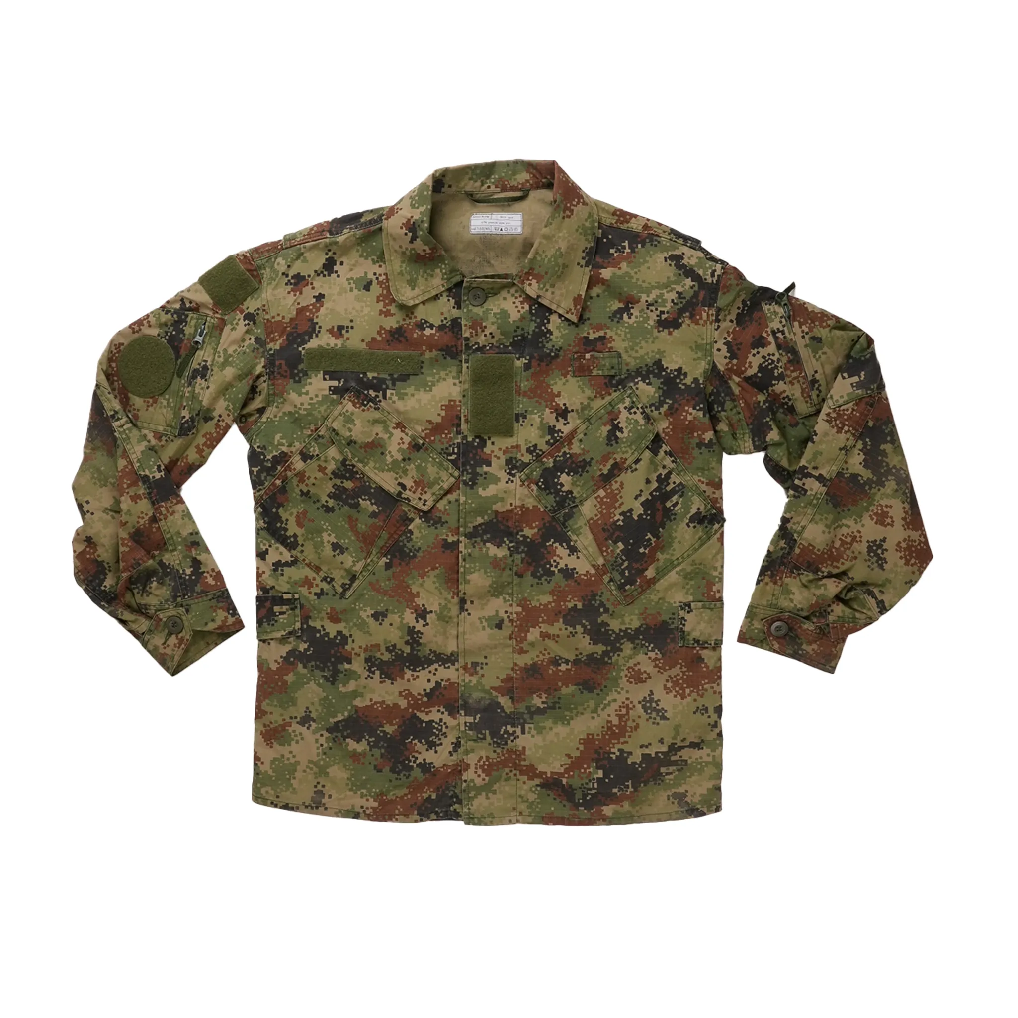 Issued Serbian M2010 Pixel Combat Jacket