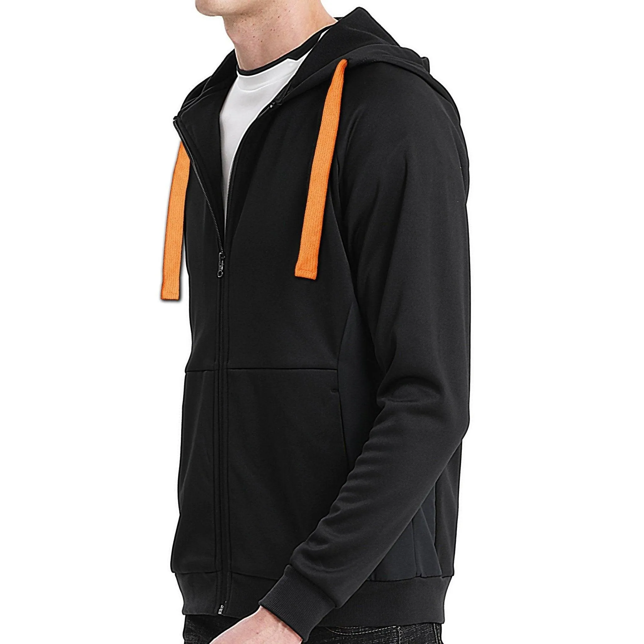 ISUSI Contrast Hoodie Jumper, Full Zip