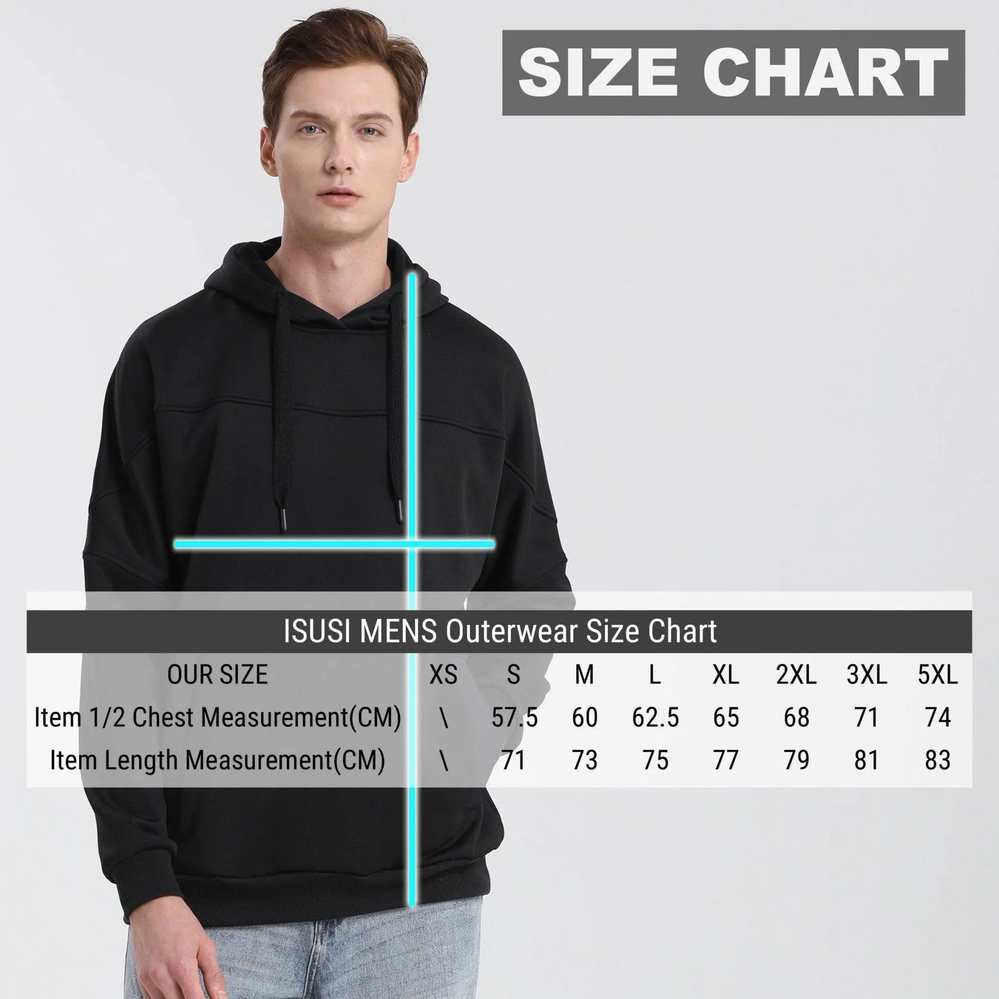 ISUSI Fly Hoodie Jumper, Solid Black