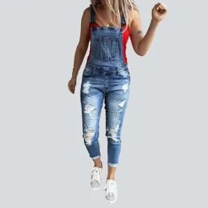 Jeans dungaree for ladies