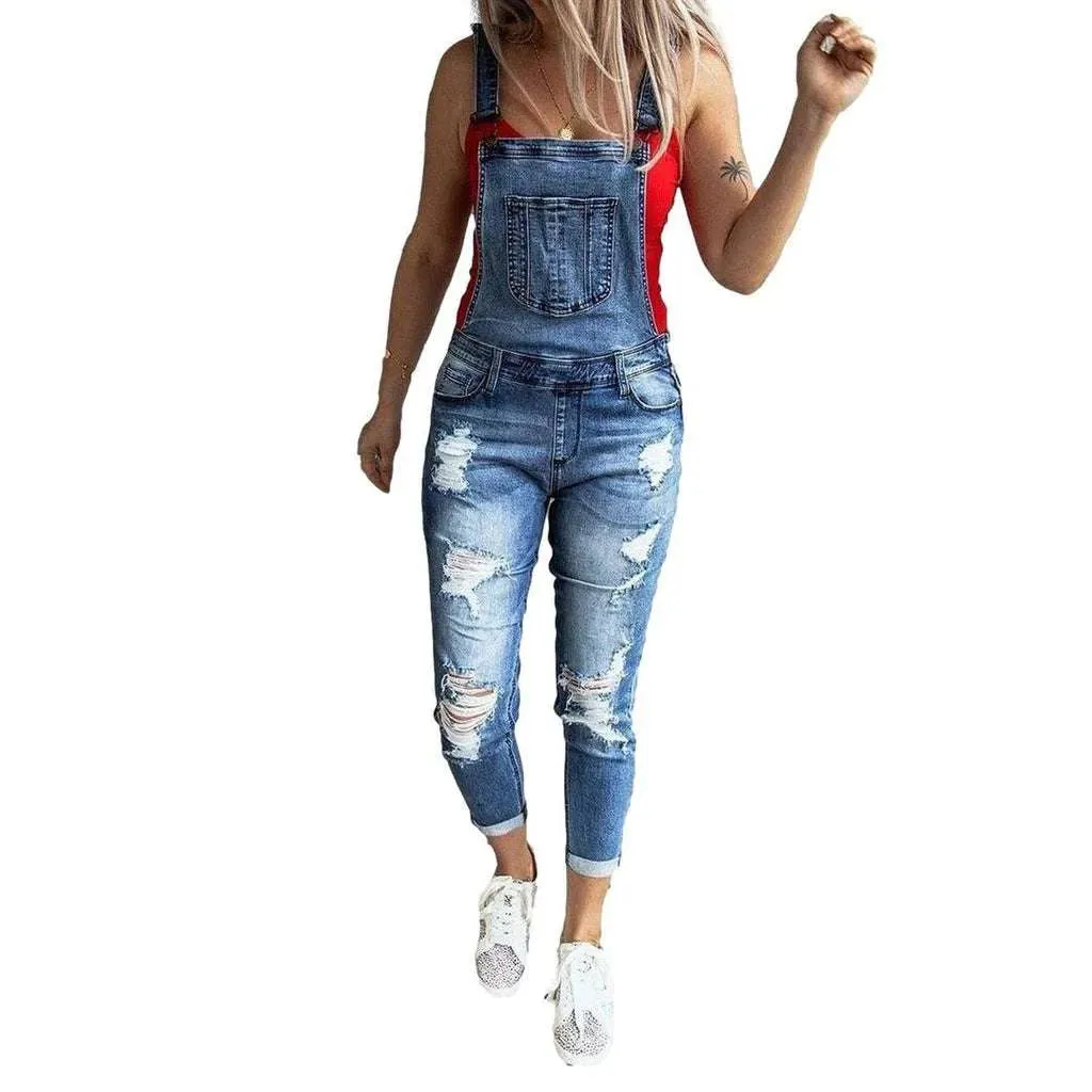 Jeans dungaree for ladies