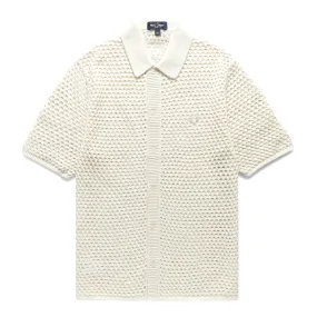 LACE BUTTON THROUGH SHIRT